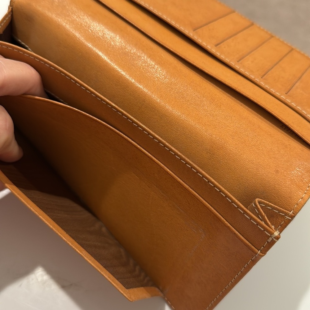 Celine Macadam Long Slim Bifold Wallet with Vachetta Leather - Picture 9 of 9